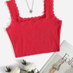 Polos Manga Cero RIP Algodón Modelo Rumbera Ladrillo