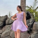 Vestido Largo Lila - Material Rip algodón