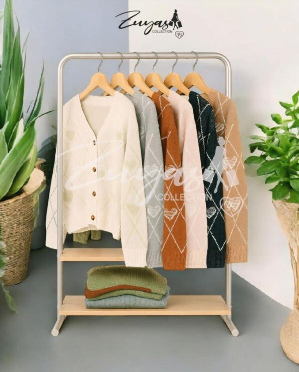 Cardigan “Corazones de Otoño”