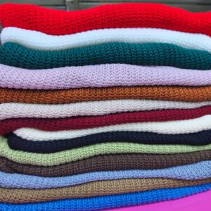 Chompa Hilo Dralon - Modelo Manga Globo - Colores