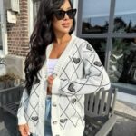 Chompa Corazon blanco