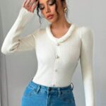 Chompa Hilo Algodon Peluche - Modelo Victoria