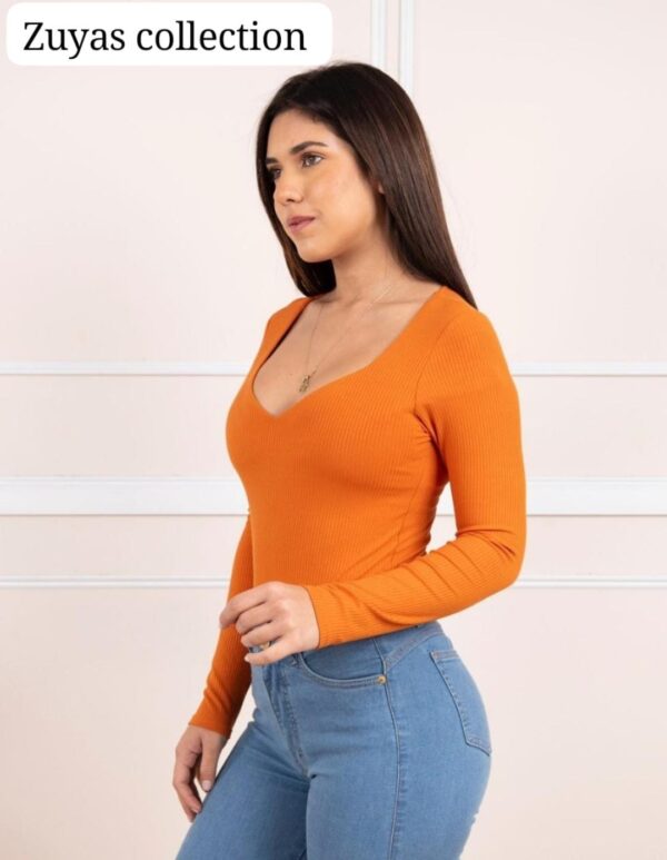 Polos Manga Larga RIP Algodón Modelo Dama