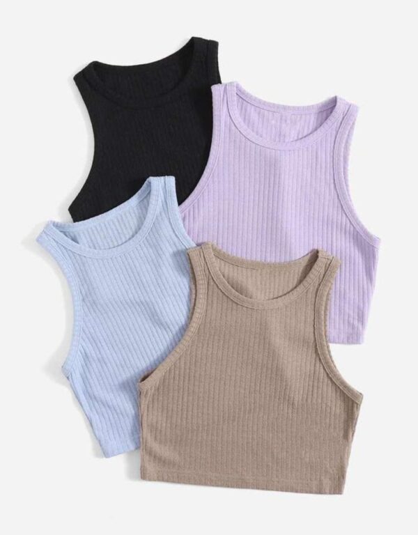 Polo Manga Cero RIP Algodón Modelo Acanalado